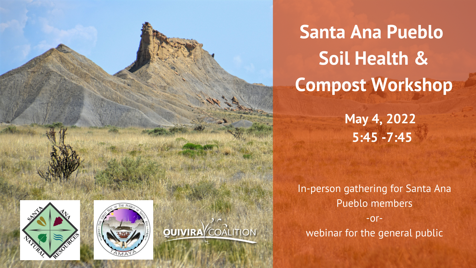 Santa Ana Pueblo Soil Health & Compost Workshop - Quivira Coalition