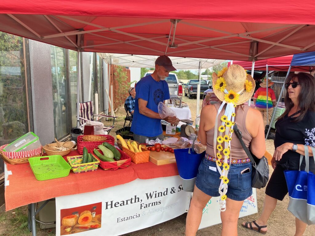 John at farmers market