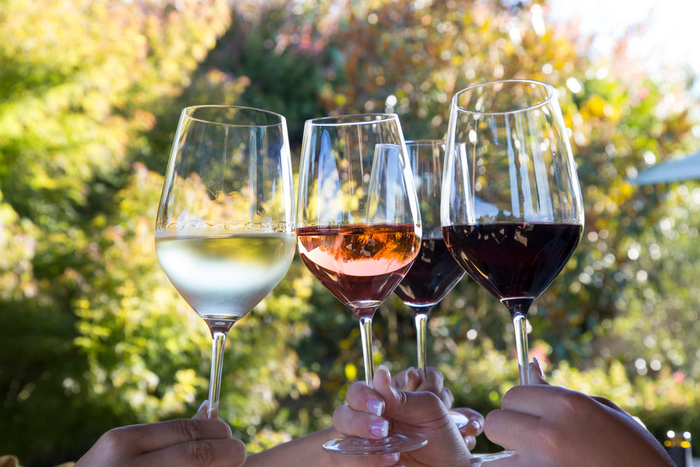 wine glasses
